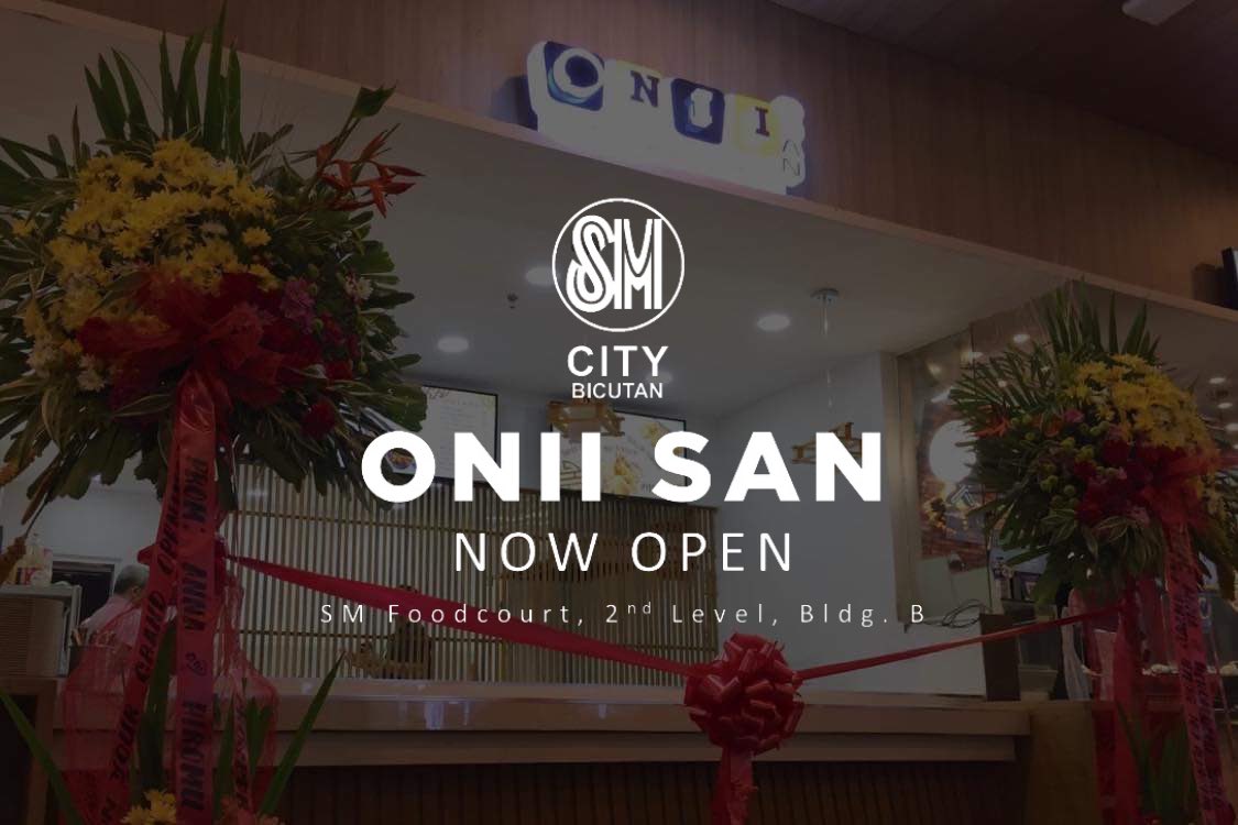 SMCityBicutan's tweet photo. Konnichiwa! Onii San The House of Premium Tempura is finally open at SM Foodcourt Bicutan! 🍤😋

Satisfy your tempura cravings and enjoy authentic flavorful Japanese food.

📍 Located at the 2nd Level, Building B

#DineInSM
#SMFoodcourt
#TempuraLover https://t.co/irjRE5oviM