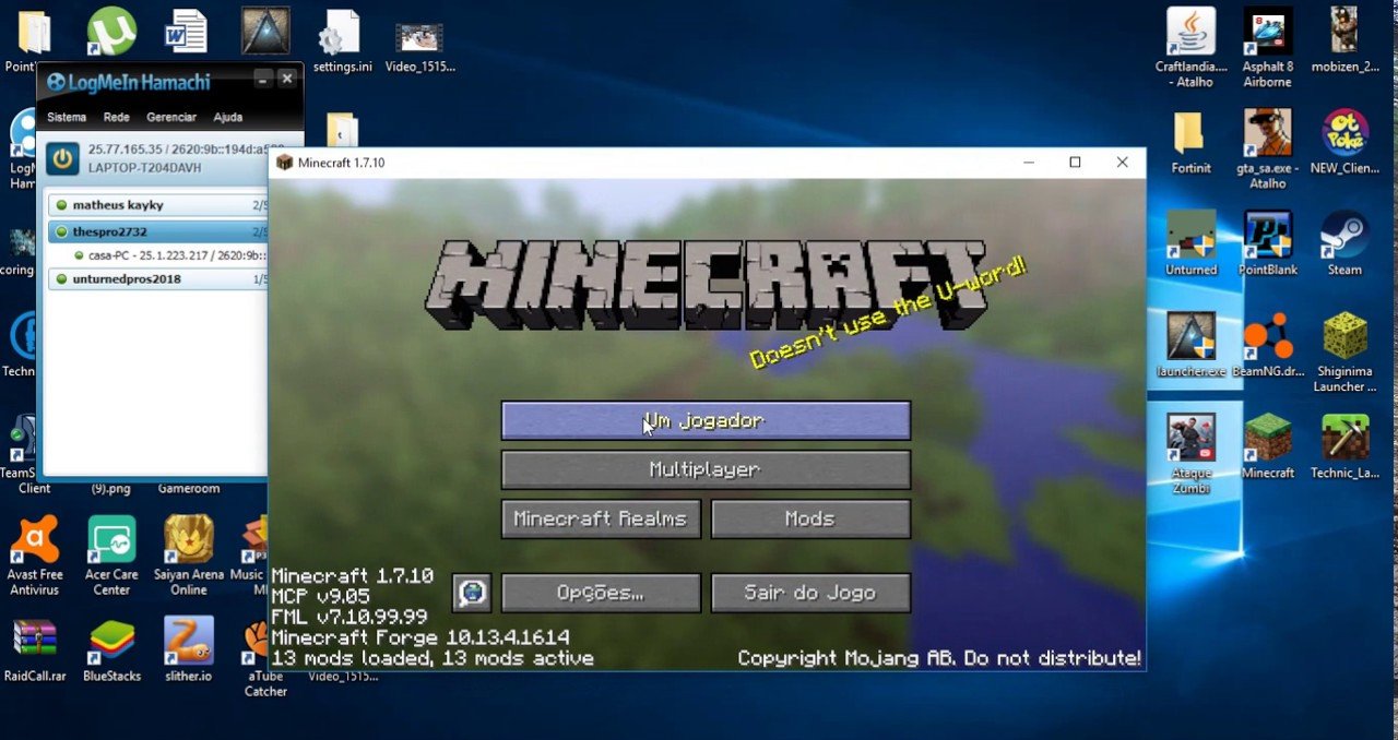 Como criar um servidor no Minecraft com o Hamachi e jogar multiplayer