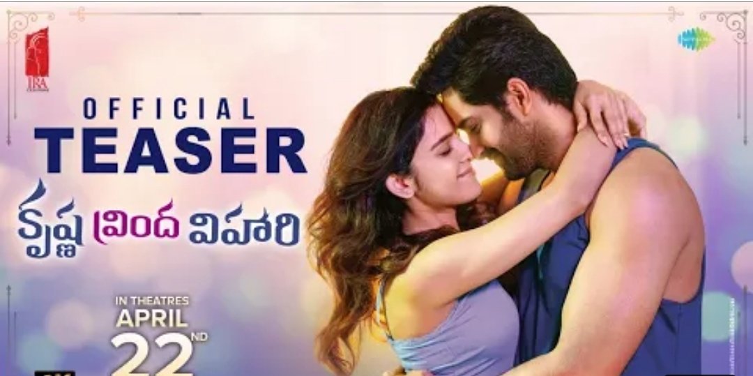 Overseasrights's tweet image. #KrishnaVrindaVihari Teaser

▶️ youtu.be/bQtMpo9lmAY

#NagaShourya #SherleySetia 
#KrishnaVrindaVihariOnApr22