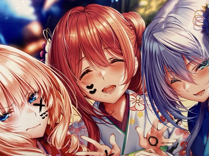 今年の新作から定番まで! ピロ水先生描き下ろし キャラファイングラフ