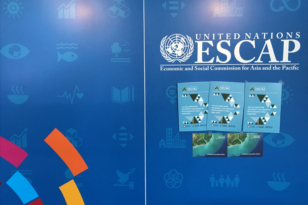 Envpol_AnnVu's tweet image. Live now from #APFSD9 in Bangkok, we, @livingdeltas are honoured to be here &amp;amp; share our work on sustainable delta futures in the context of SDGs. Read our briefing paper "Are river deltas being
‘left behind’?" static1.squarespace.com/static/6138a20…