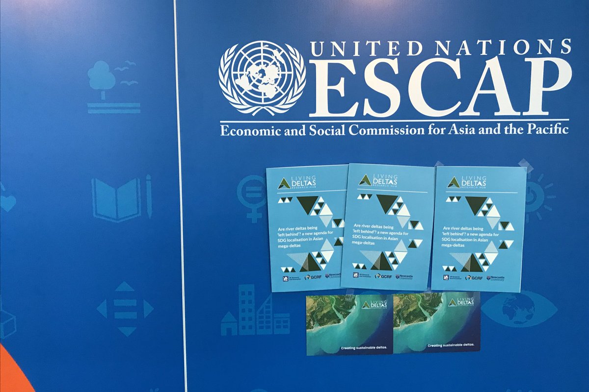 Envpol_AnnVu's tweet image. Live now from #APFSD9 in Bangkok, we, @livingdeltas are honoured to be here &amp;amp; share our work on sustainable delta futures in the context of SDGs. Read our briefing paper "Are river deltas being
‘left behind’?" static1.squarespace.com/static/6138a20…