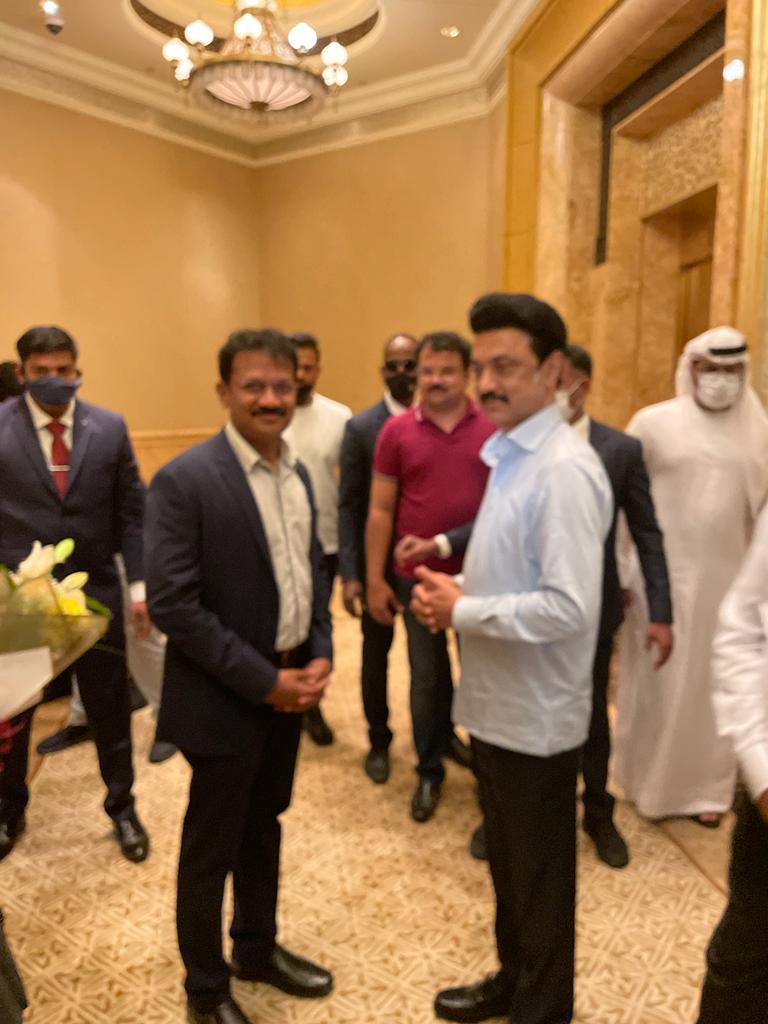 VirogreenUae's tweet photo. @CMOTamilnadu
 Tamil Nadu chief minister 
@mkstalin
 , on a visit to #DubaiExpo2022  to woo investors, has invited industry captains and business leaders to invest in the state by saying opportunities were available in abundance. https://t.co/2r45RuYU6S