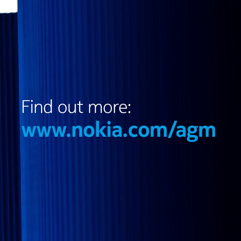 nokia's tweet photo. Our Annual General Meeting will be held on 5 April 2022 at 15:00 EEST. Register now to watch the webcast here https://t.co/98HJvK8bBO. Participation and exercise of shareholder rights in the Meeting is possible only by voting in advance. https://t.co/bXaKSoNfpP #NokiaAGM