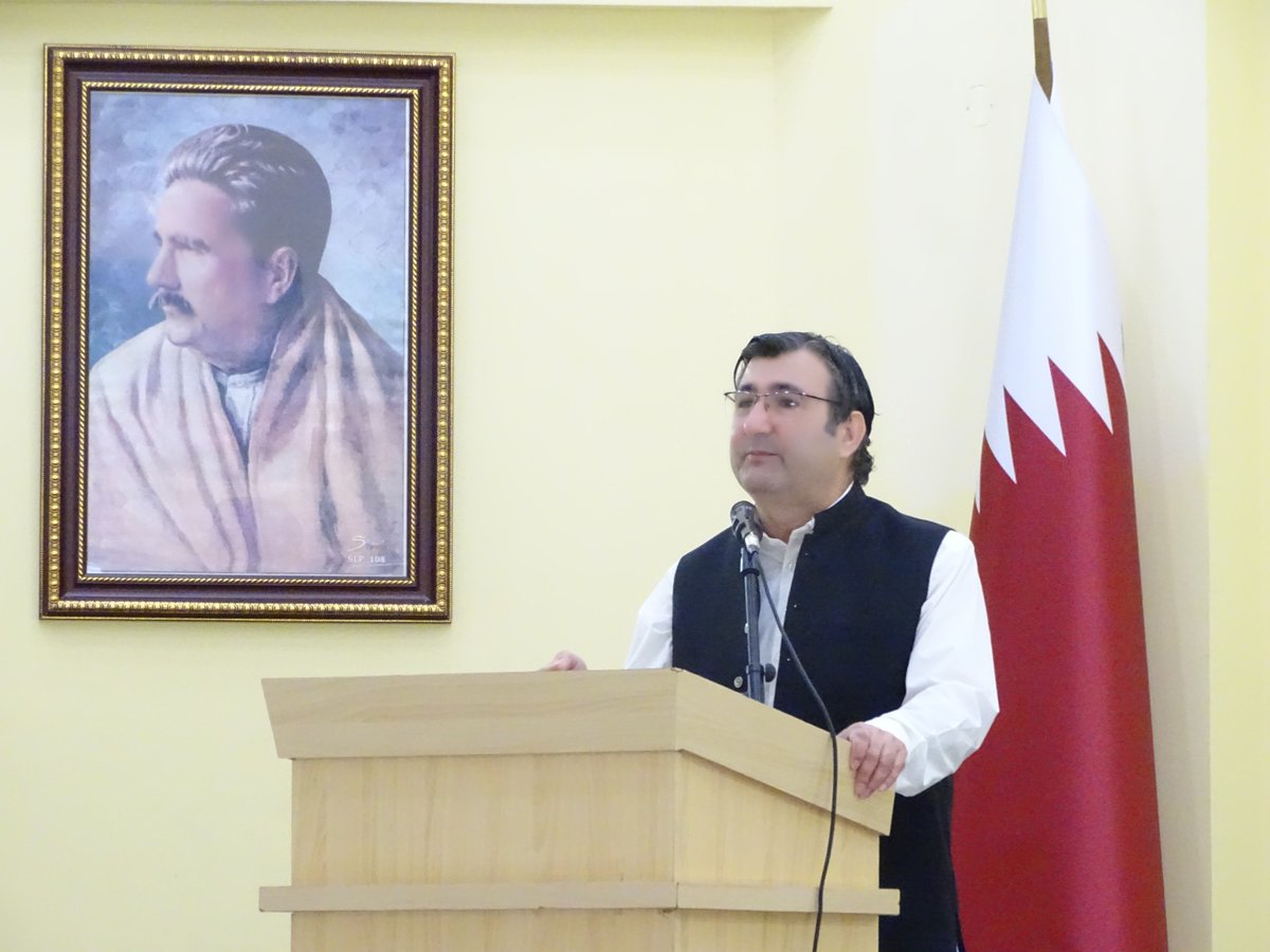 SenatorAyub's tweet photo. Held and interactive session with the Pakistani community on my official visit to Doha, Qatar. Overseas Pakistanis are an integral part of Pakistan and close to our hearts. We have taken several ambitious steps to facilitate them and will keep working for their good. https://t.co/KgBeXBXjqO