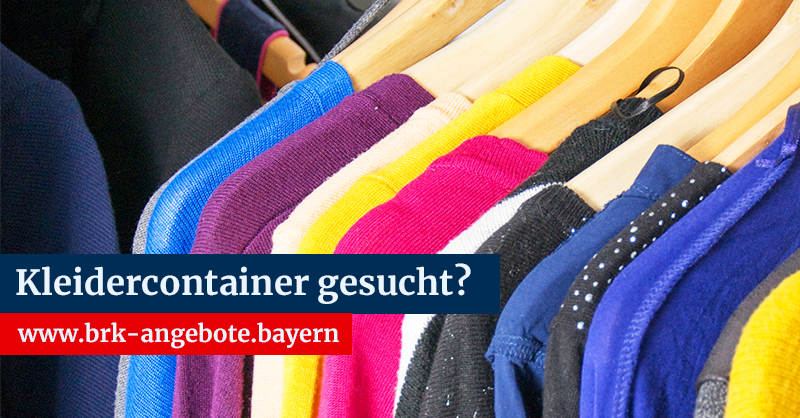 brkaktuell's tweet photo. Gut erhaltene #Altkleider gehören nicht in den Müll, sondern helfen uns zu helfen. Finde den nächsten #BRK-#Kleidercontainer unter https://t.co/qFMLeaPEtI! https://t.co/QcShXCtv5V