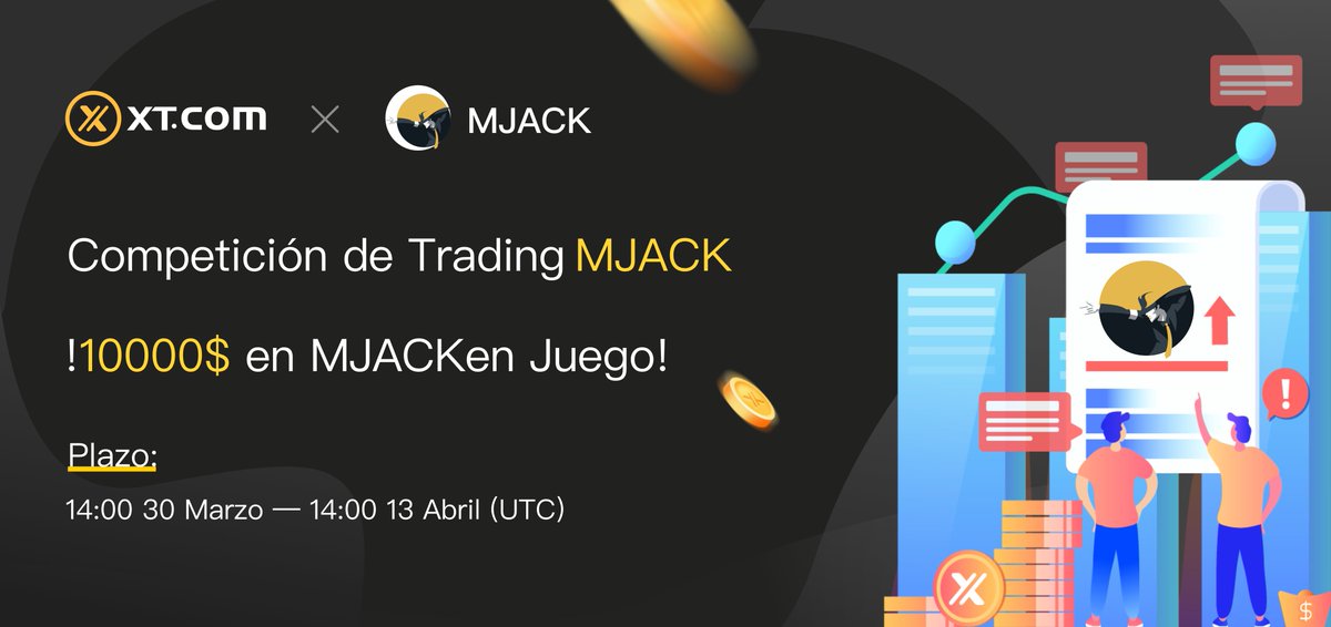 XT_Espanol's tweet photo. Exclusiva #XTexchange

🏆Competición de Trading MJACK @mjackswap . 

!10000$ en MJACKen Juego!

⏰ Plazo: 14:00 30 Marzo — 14:00 13 Abril (UTC)

#MJACK

Info:https://t.co/dHk9lTcOqk https://t.co/m6vDc5HV9U