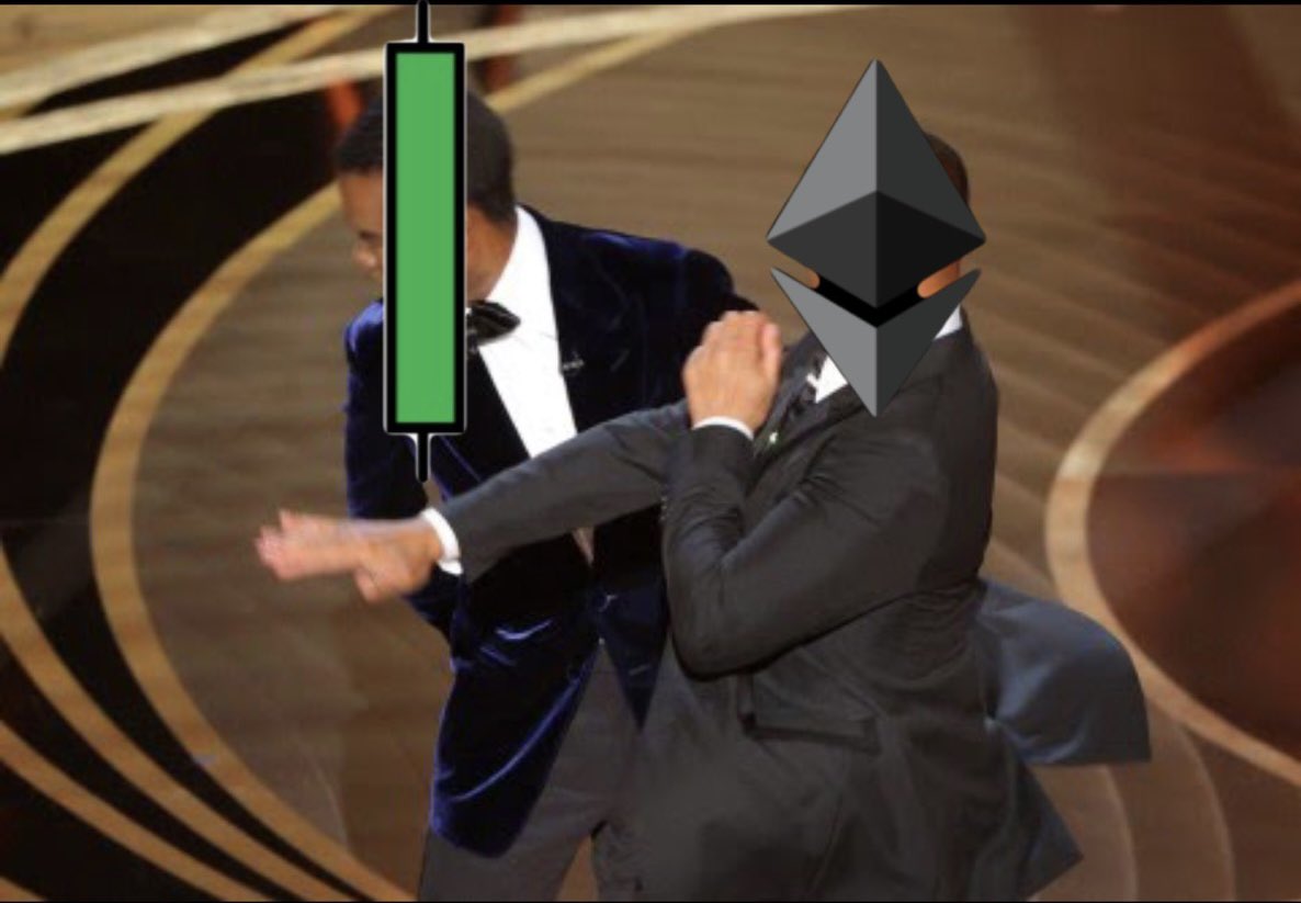 How #Ethereum reacts every time the media and #ETH killers say it’s dead.

#crytpo #WillSmith