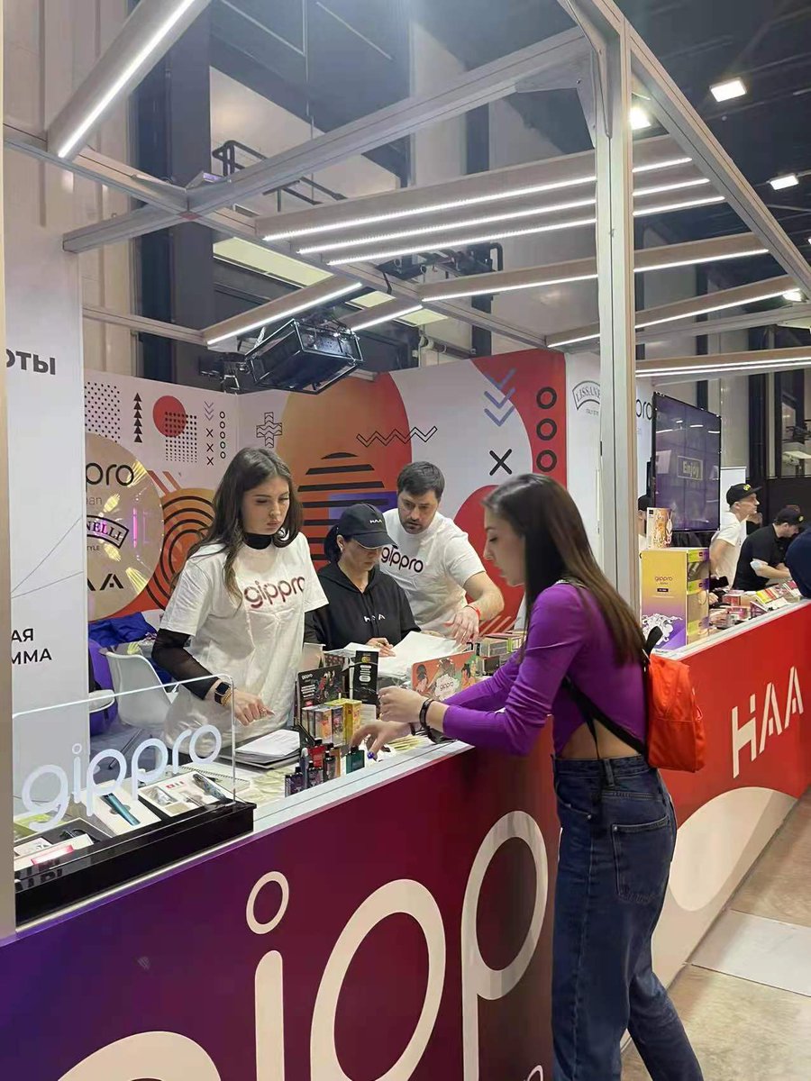 gippro insists to offer best alternatives. Welcome any enquiries about collabs.

Warning: this product contains nicotine, an addictive chemical, and is only for smokers over 18yrs.
.
.
.
.
.
.
#gippro #expo #show #vape #vapeshop #vapestore #vapedistribution #vapenorway