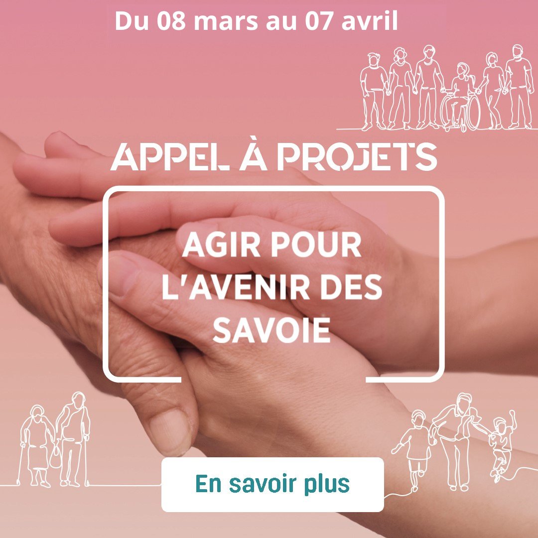 Vous avez un projet qui a pour objectif de favoriser l’orientation des jeunes de Savoie et Haute-Savoie, leur insertion et leur goût d’entreprendre ? Jusqu'au 7 avril, candidatez à la 2ème édition de l’appel à projets « Agir pour l’Avenir des Savoie ».
👉 appel-a-projets-ca-des-savoie.fr