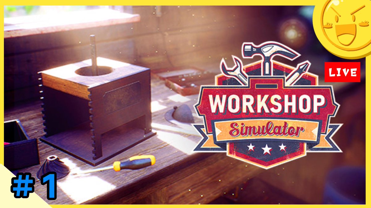 manju_tabegoro's tweet photo. ※生放送※

＃１【レストア】壊れたものを直します【WORKSHOPsimulator】
https://t.co/LJhM7rgyhM

#WORKSHOPsimulator #ゴロライブ https://t.co/9Yhs6yXSmH