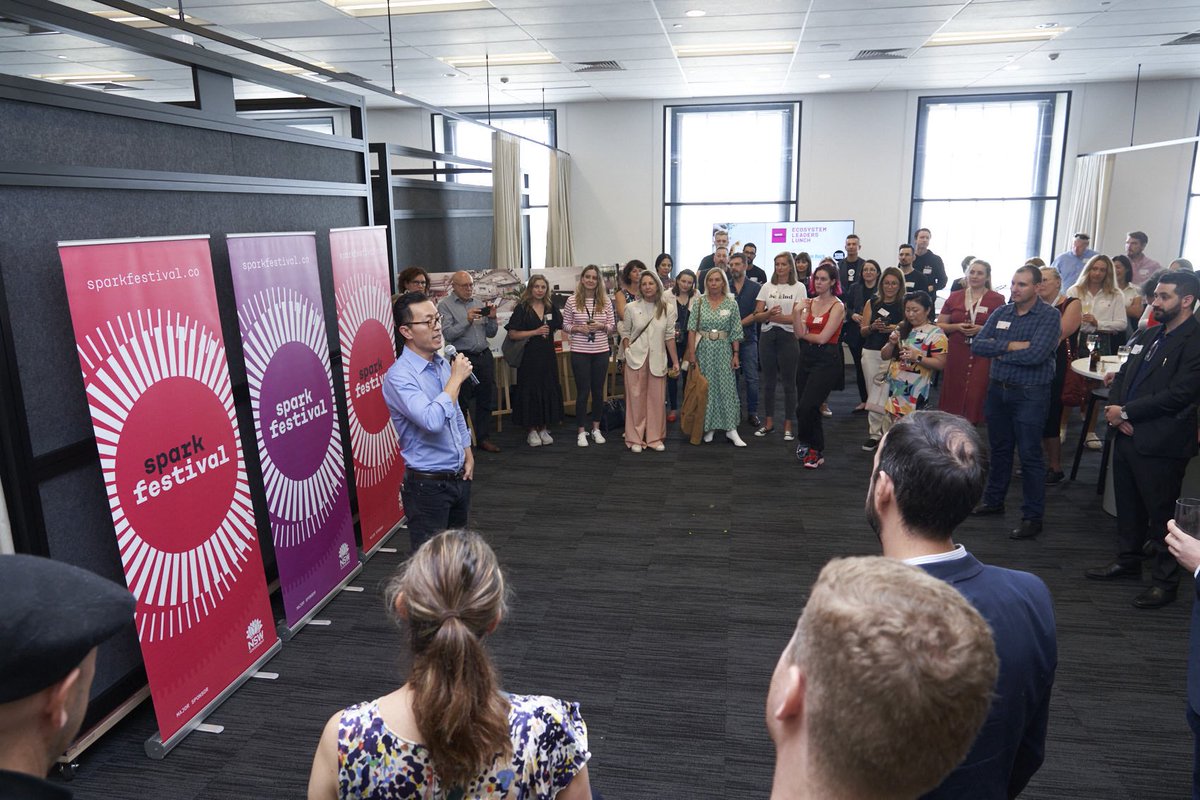 DFAT New South Wales (@dfatnsw) on Twitter photo After a two year break, a blast to join <a href="/sparkfestivalau/">Spark Festival</a> for Friday’s Ecosystem Leaders Lunch, bringing the local startup and innovation ecosystem together
Lots happening in this space!
💻🔬🧬🇦🇺🚀🌙
Thanks to <a href="/TerminalQuantum/">The Quantum Terminal</a> + <a href="/techcentralsyd/">Tech Central Sydney</a> + <a href="/stoneandchalk/">Stone & Chalk</a> for hosting! After a two year break, a blast to join <a href="/sparkfestivalau/">Spark Festival</a> for Friday’s Ecosystem Leaders Lunch, bringing the local startup and innovation ecosystem together
Lots happening in this space!
💻🔬🧬🇦🇺🚀🌙
Thanks to <a href="/TerminalQuantum/">The Quantum Terminal</a> + <a href="/techcentralsyd/">Tech Central Sydney</a> + <a href="/stoneandchalk/">Stone & Chalk</a> for hosting!