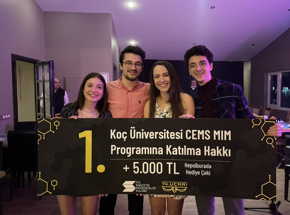 14.UçArı Ulusal Vaka Analizi Yarışması’nın Birincisi Orion! Takımımızı tebrik ederiz!