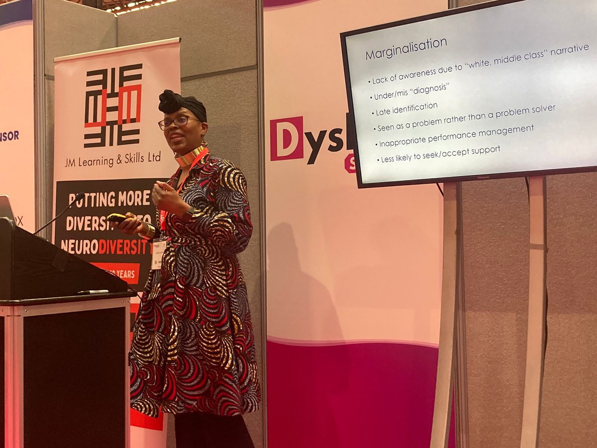 @aarandyslexia HUGE congratulations to you and the @dyslexiashowuk team for putting on a fantastic event. When we pointed out who was missing, you listened and you took action. Immediately. Thanks to all those who joined me for a colour brave conversation