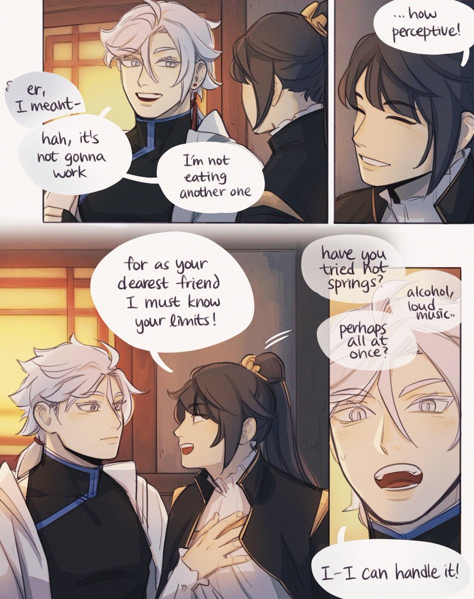 "unrequited" xingyun (6/?) - they go to wanmin restaurant and the penny finally drops 