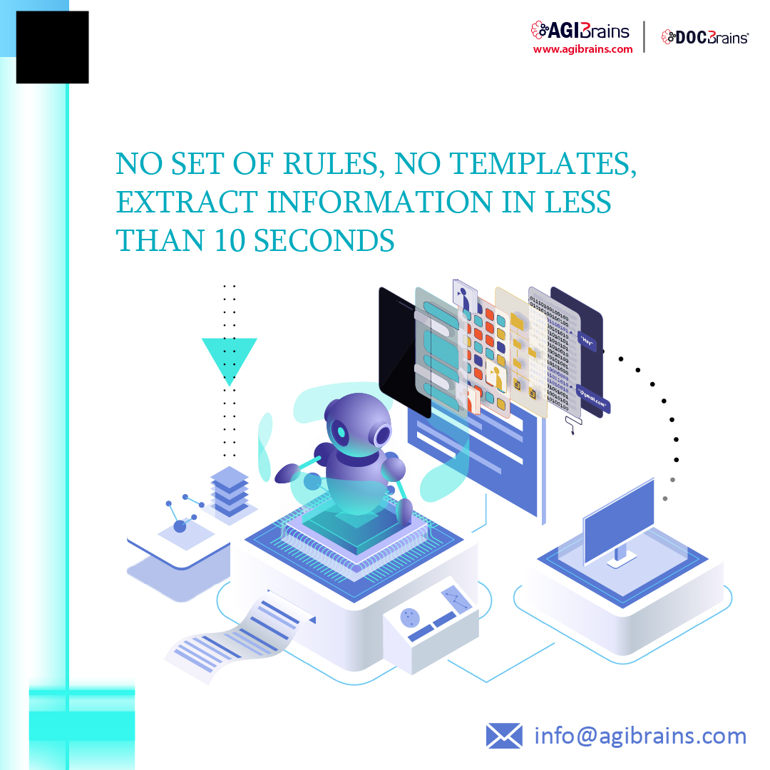RedBixbite's tweet image. Any organization looking for a reliable document extraction solution should look no further. The cost-free tool at your service.  
Visit: agibrains.com
#DOCBrains #DigitalProcessing  #docparser #dataextraction #AGIBrains