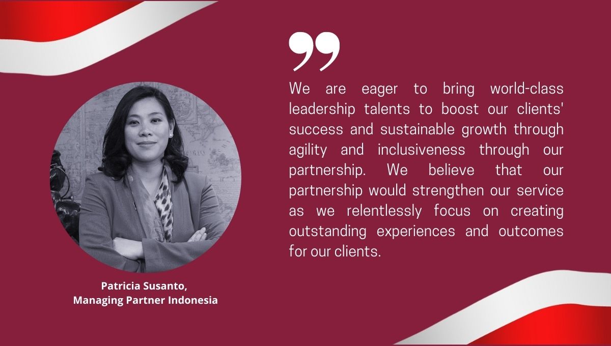 CnetG Asia is now in #Indonesia

Contact us to inquire about our #executivesearch, #leadership development and #hr #consulting services in Indonesia!

Read more: bit.ly/3qH2mqK

#ASEAN #indonesiabusiness #jakarta #humanresources #businessmanagement #partnership