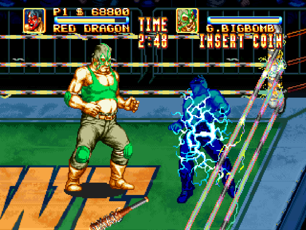 BuscandoElWarp's tweet photo. El juego del día: #3CountBoutm (#NeoGeo)
Creador: #SNK en 1993
También conocido como #FireSuplex. Para convertirnos en el "Campeón Mundial Verdadero" demos demostrar que somos el mejor en la lucha libre de la SWF durante 5 campeonatos en los cuadriláteros y en la calle. ¡Fight! https://t.co/4sMkiYL4sS