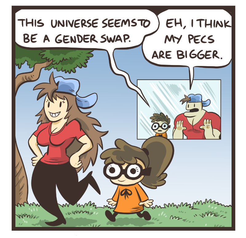 Another set of Nerd and Jock panels out of context 
