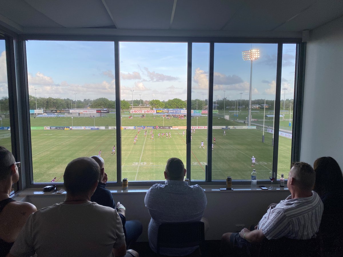 Some of the PIMS team enjoying the last home game of Mackay Cutters ! 🏈