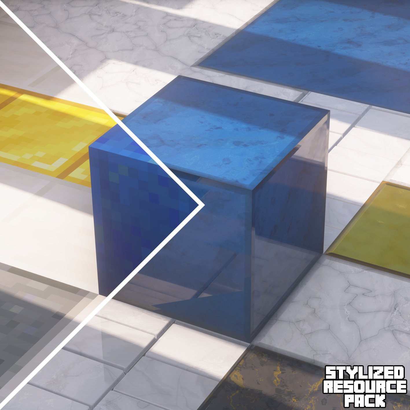 Stylized Resource Pack Minecraft Lapis Lazuli Block T Co Cg5ksvbmax Twitter