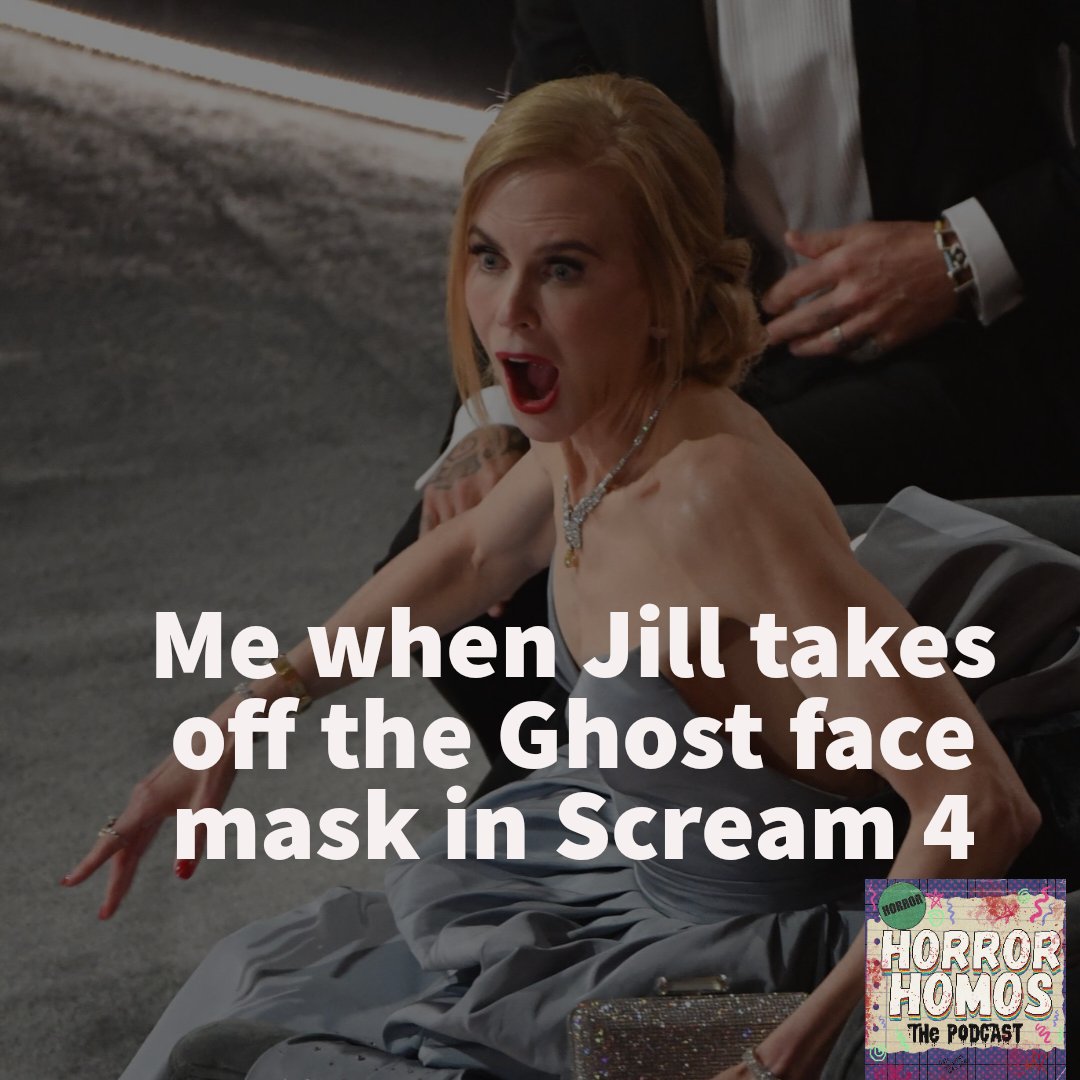 THE DRAMA
 #Scream4 #nicolekidman #willsmith #theoscars #horrorfans #horrormovies #queer #queerhorror #screammovies