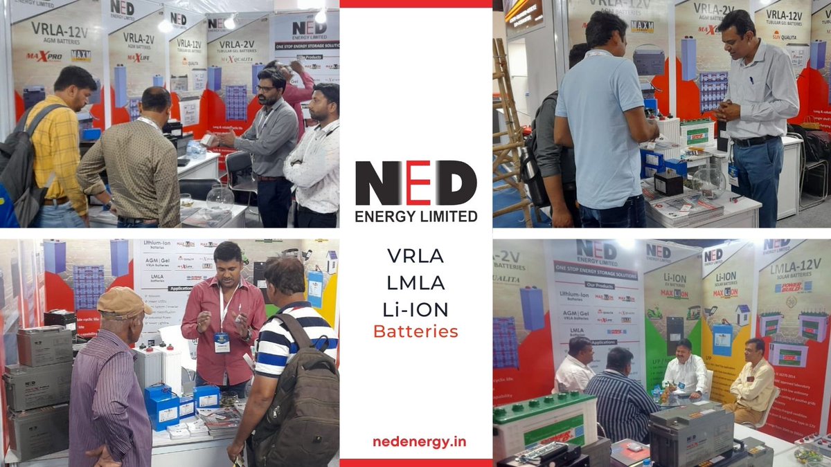 NedEnergyLtd's tweet photo. A glimpse of our team having an amazing time meeting you all at the 16th PowerOn #Expo. 
Get in touch to know more about our VRLA | LMLA and Li-Ion #Batteries - Your One Stop #Energy Storage Solutions. 

#EVENT https://t.co/Lkj7JQP4dd