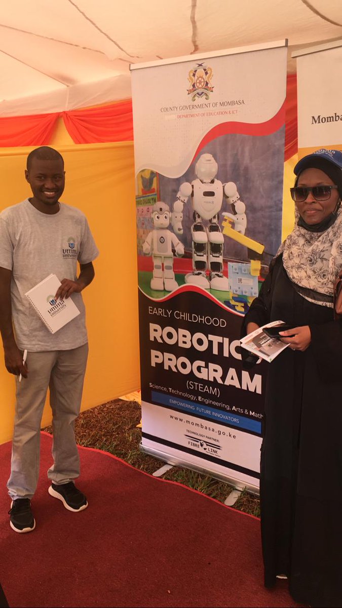 UmmaUniversity's tweet photo. Our team is @swahilipothub in the National Museum of Kenya for the #PwaniinnovationWeek come and network with us and see why you should join us for #May2022intake @dr_saado https://t.co/fFBqk8M9Li