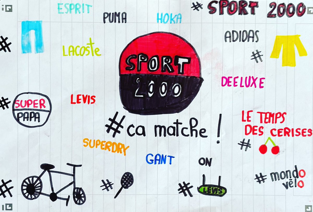 FDenoual's tweet photo. Clémence (10 ans, nouvelle graphiste 😉 de la Team 🔴⚫️ SPORT 2000) vous souhaite une belle semaine❗️Visuel facturé 1€, elle ne perd pas le nord ma petite dernière 😂#camatche #sport #dinard #saintmalo #cancale #dinan https://t.co/ZCMeORWBHW