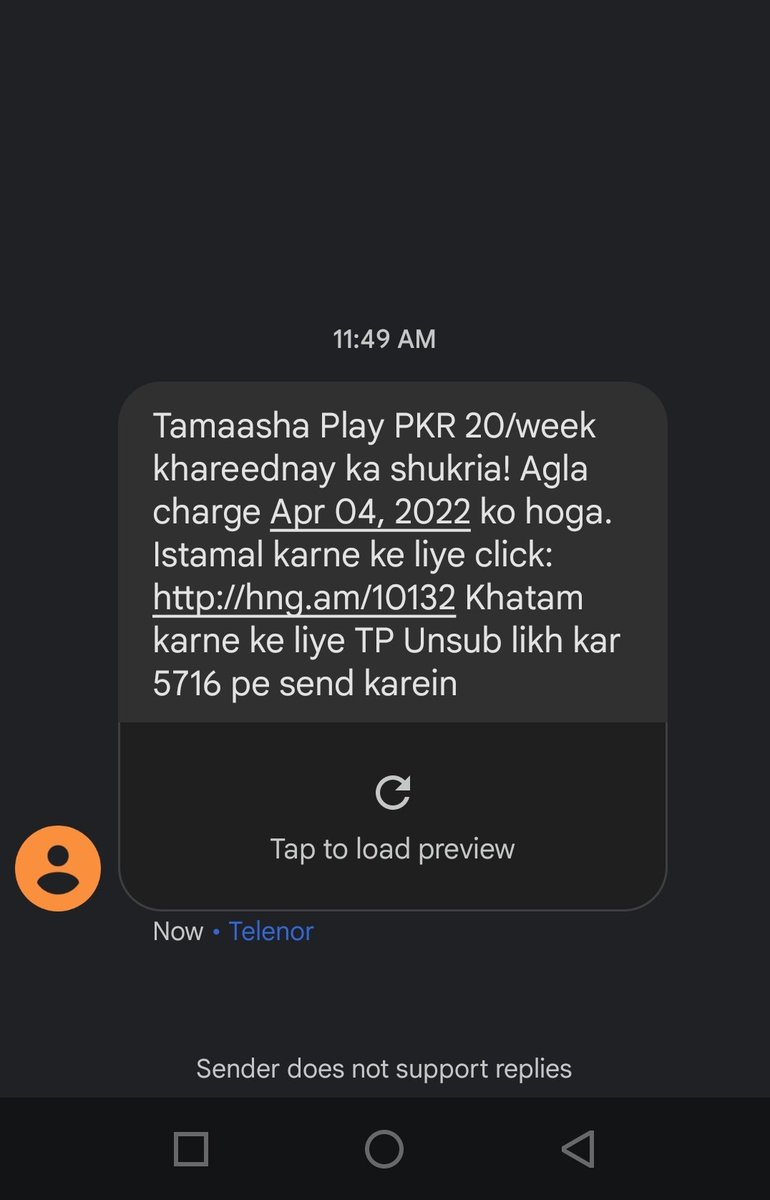 #Telenor_StopTheSale #telenor #telenorpakistan #PTA please stop telenor charging any service without my request or permission,i have never subscribe these stupid offer,Tamasha offer without my request