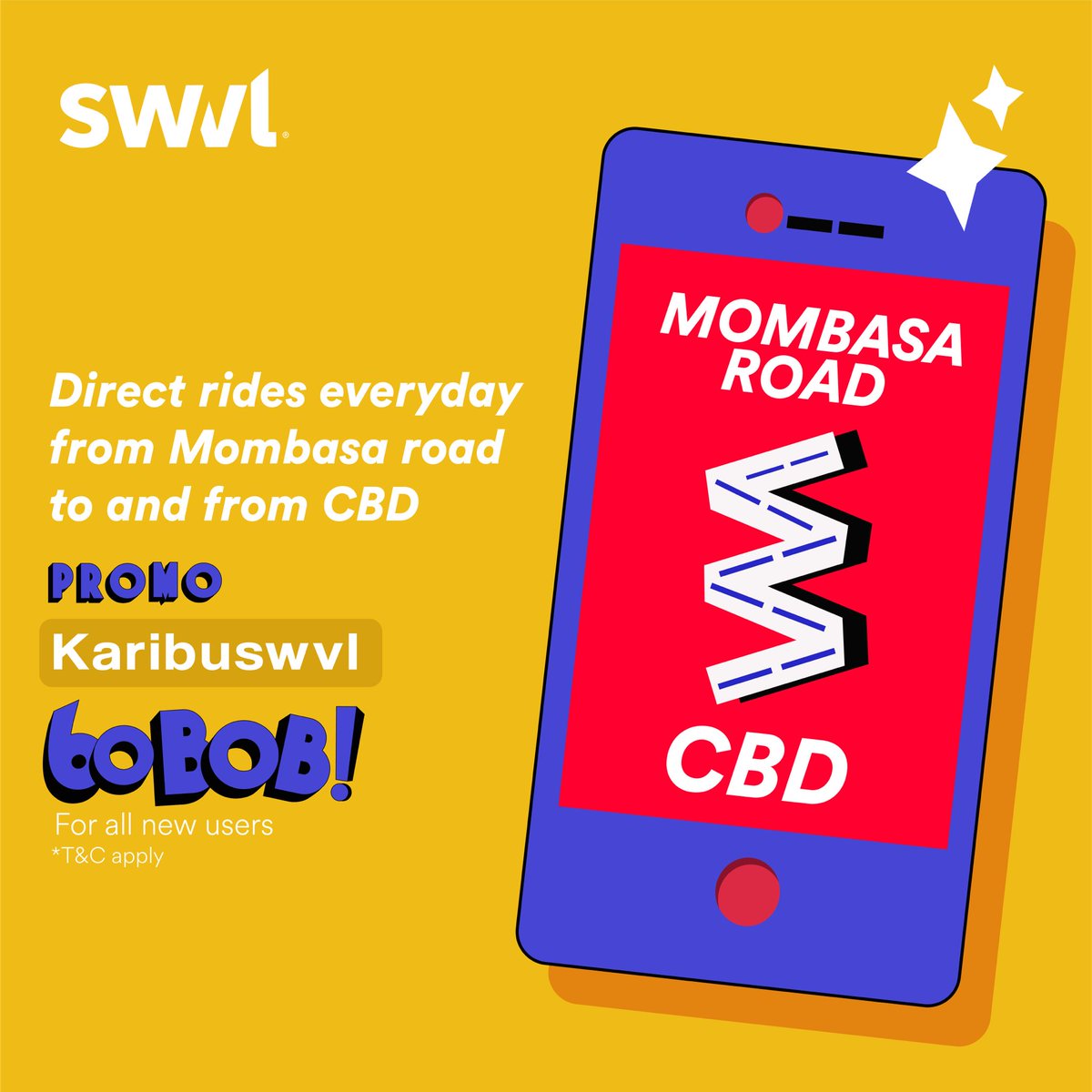 Mombasa Road now closer than ever! Book your everyday ride from mombasa Road to CBD - Westlands - Upperhill and many more! #ItsOnlyLogical