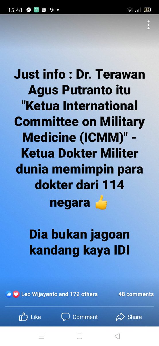 Sekedar info biar publik tau .