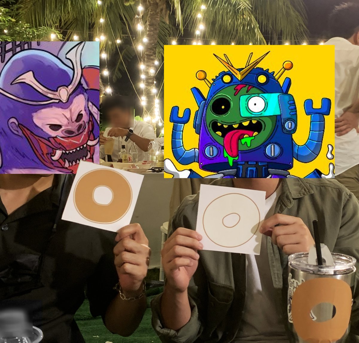 n012mal's tweet photo. S U P E R  R A R E
S T I C K E R O G D O U G H N U T _
A N D F R E N S

L O V E D O U G H 

@DojoNamwong 
@PonderingDraw 
@bucketpunks 
@toxicfication 

#FREN #NFTs #ThaiNFT #DoughDough https://t.co/yC4oUfUihw