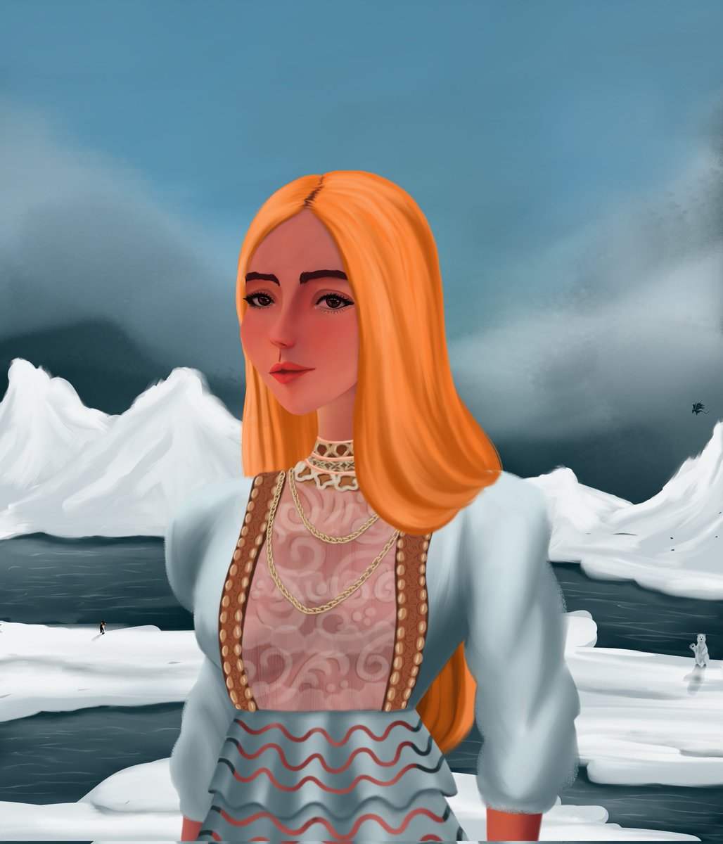 Check out my NEW DROP!
Daring Beauty Bianca! She is the queen of ice. She's determined to help save the earth and the remaining animals. Be the first one to join in her journey! 
on SALE! 1/1 nft art. Polygon BC
opensea.io/assets/matic/0…
#daringbeauty #nft