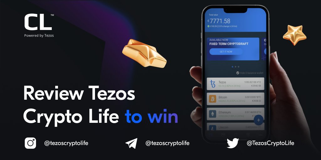 TezosCryptoLife's tweet photo. Are you in love with #XTZ and #Tezos? 
 
Take part in the #TezosCryptoLive #reviewcampaign and you could win up to 250 USD for sharing your opinion on the web!
 
Full T&amp;C’s are available here 👇
 
https://t.co/pdHaFeF6Ix

#crypto #tezoscommunity  #cryptocommunity  #contest https://t.co/2UYgDwkgw6