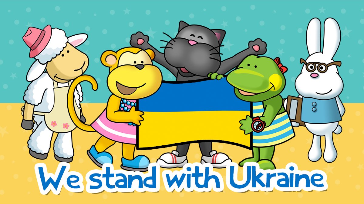 CalicoSpanish's tweet photo. #StandingWithUkraine and our Calico family there today, and every day! https://t.co/tfSVET46yM