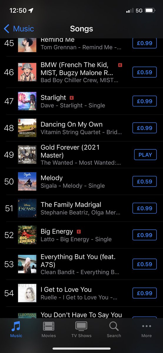 dailyTWupdates's tweet photo. Gold forever is currently number 49 in the iTunes Charts! Can we get in any higher for our boys? #StreamGoldForever ⭐️🦋 https://t.co/JLIElyfuhi