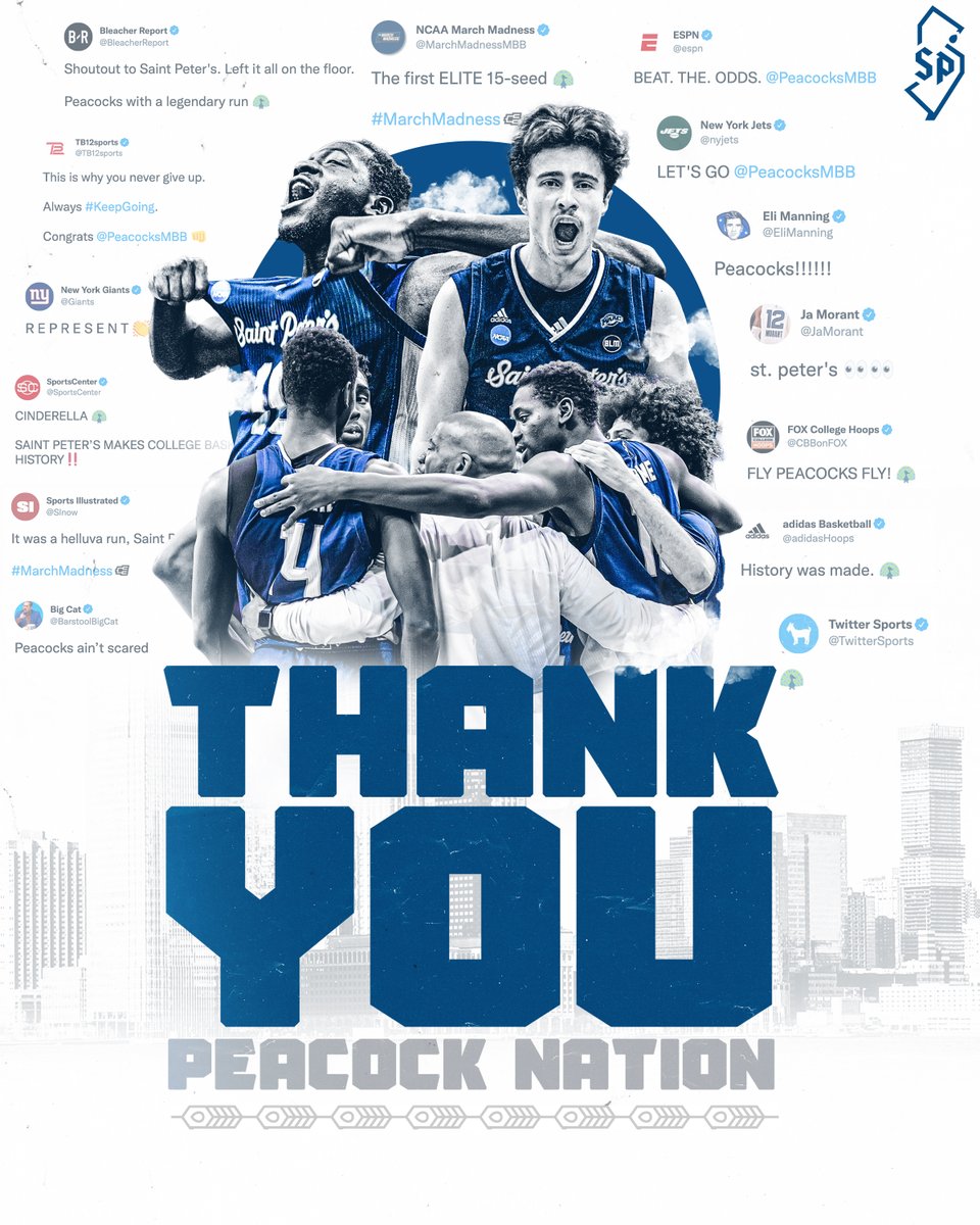 To everyone who helped share the story of a dude with an ugly mustache and a gritty group of underdogs from Jersey City: thank you for making these past 10 days as special as they were.

And to everyone who made this story even remotely possible in the first place: THANK YOU.

💙