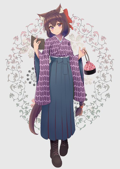 大正ロマンな獣耳お姉さん
#創作 