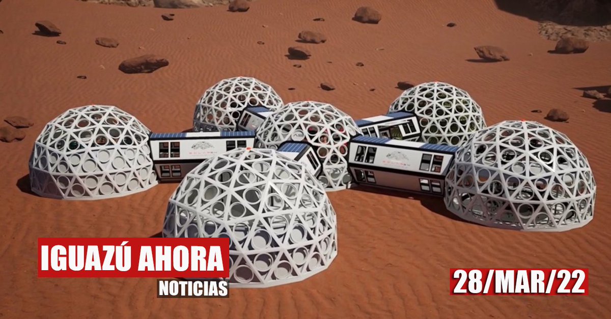 Iguazu_Ahora's tweet photo. #EsLaRioja #ProvinciaArgentina #AunquenoCrean #Solar54
EN LA RIOJA SE DESARROLLARÁN LAS PRUEBAS PARA LA COLONIZACIÓN DE MARTE
Nota: https://t.co/k5oY3ECQJr https://t.co/6YMb2wmsaH