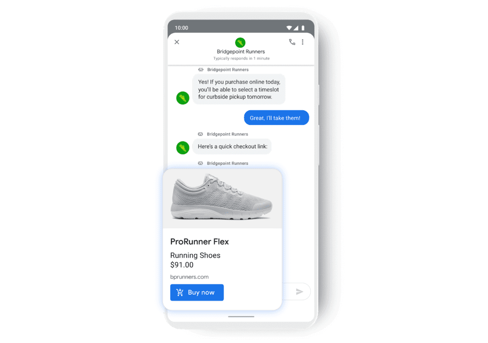 Google Business Messages: Win high-intent customers who are ready to buy