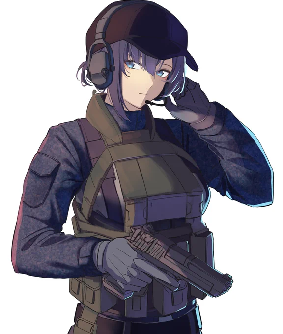 久しぶりの創作キャラさん
今年はオリジナルも描いていくっていう小目標が有るけど,もう三ヶ月も経過しちゃってる...時間が経つのが速い
突撃銃よりは拳銃の方が描きやすいかと思っと持たせてみたけど,拳銃は拳銃で普通に難しいなぁ(想定外)

#イラスト練習 