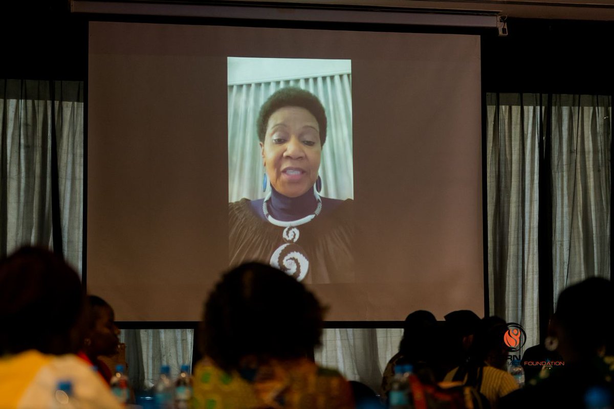 sae_foundation's tweet photo. Dr @phumlambongcuka former Deputy President of South Africa and Executive director of UN Women honored the Women Lead Forum and emphasized the elevation of women's voices and their calls must be heeded to! #StepItUp @SheForumAfrica @impacthubdar https://t.co/eYPlfXZFz2