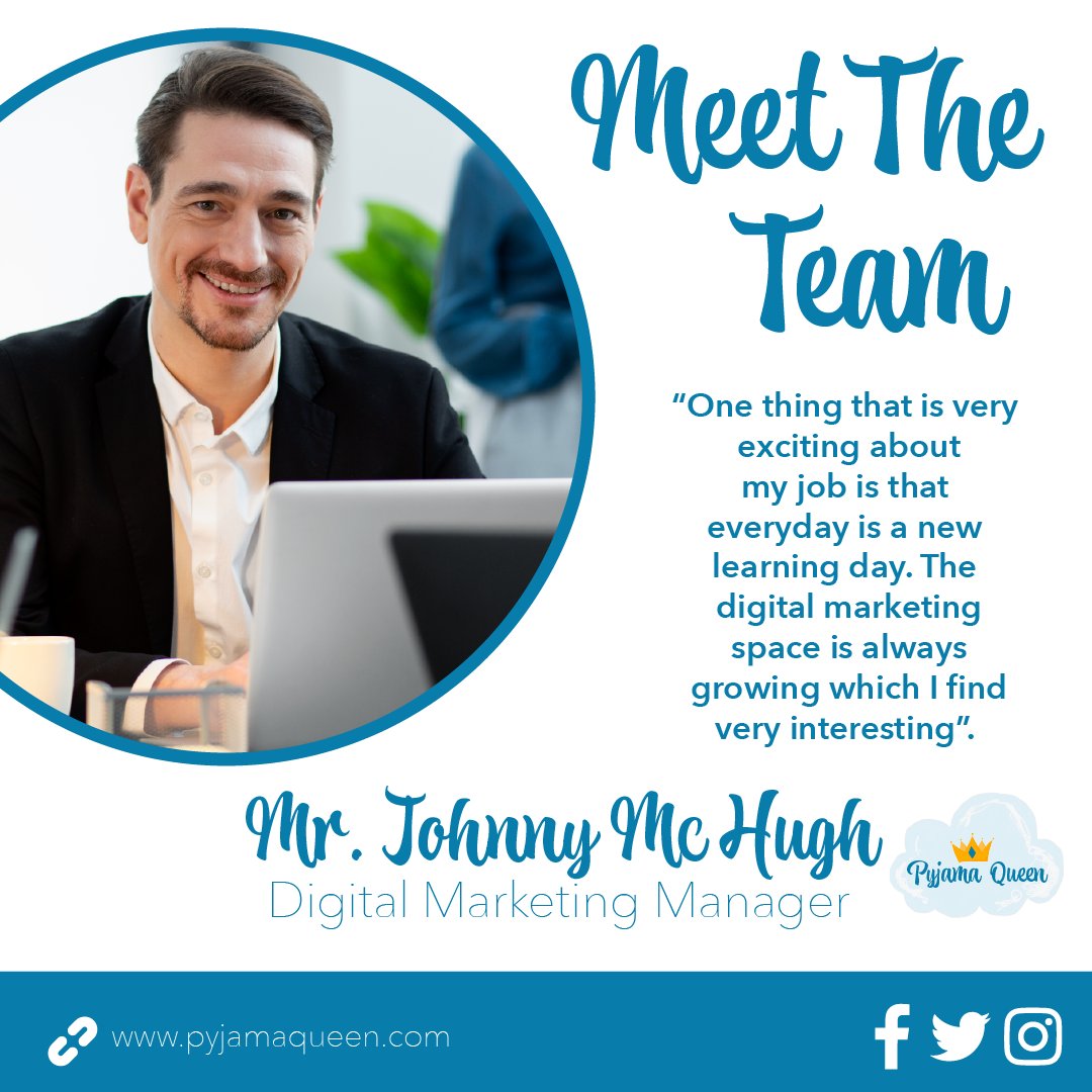 QueenPyjama's tweet photo. 🔹MEET JOHNNY🔹 
The man behind the marketing, Johnny from Roscommon has brought Pyjama Queen to the booming digital space🖥️ Bringing exciting NEW, BOLD content to our pages every week, we are very lucky to have such a talented Digital Marketer.
#pyjamaqueen#slayqueen#TUSeimear https://t.co/gl5rNCHMli