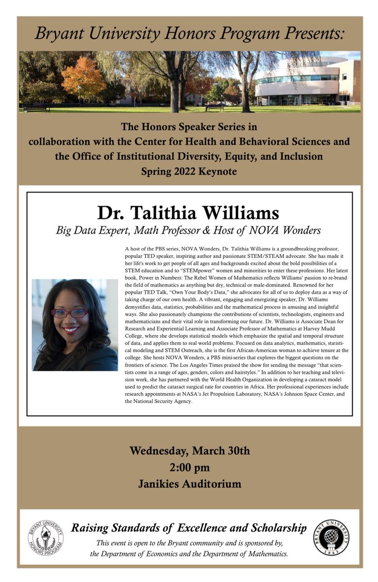 Be sure to join us this Wednesday at 2:00 in Janikies