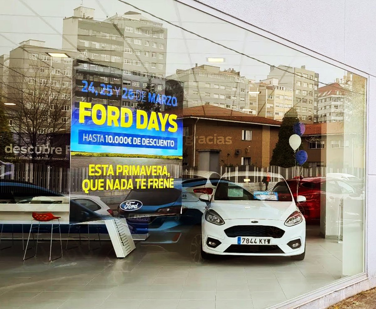GonzacarFord's tweet photo. 🔝👏 Moitísimas grazas a todas as persoas que vos achegastes, nestas xornadas pasadas, polo noso #stand no @comercial_as para vivir toda unha experiencia @FordMustang 💪🏎 e pola nosa concesión do Polígono da #Agrela da #Coruña para aproveitar as ofertas dos nosos #FordDays! ✌🎉 https://t.co/elXpgPPKOL
