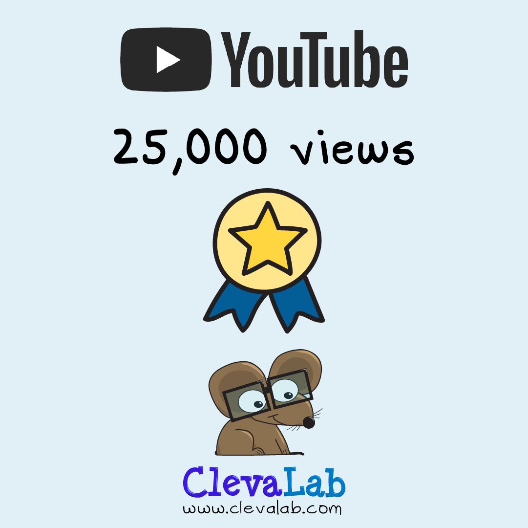 _ClevaLab's tweet photo. ClevaLab now has over 25k views on YouTube. ClevaLab makes animated science videos about human biology. A new video is due out very soon on Autoimmune Diseases.
Check out our channel here: https://t.co/5pTyQuUdUu
#YouTube #biology #ClevaLab #science #scicomm https://t.co/K0bJgGgUgS