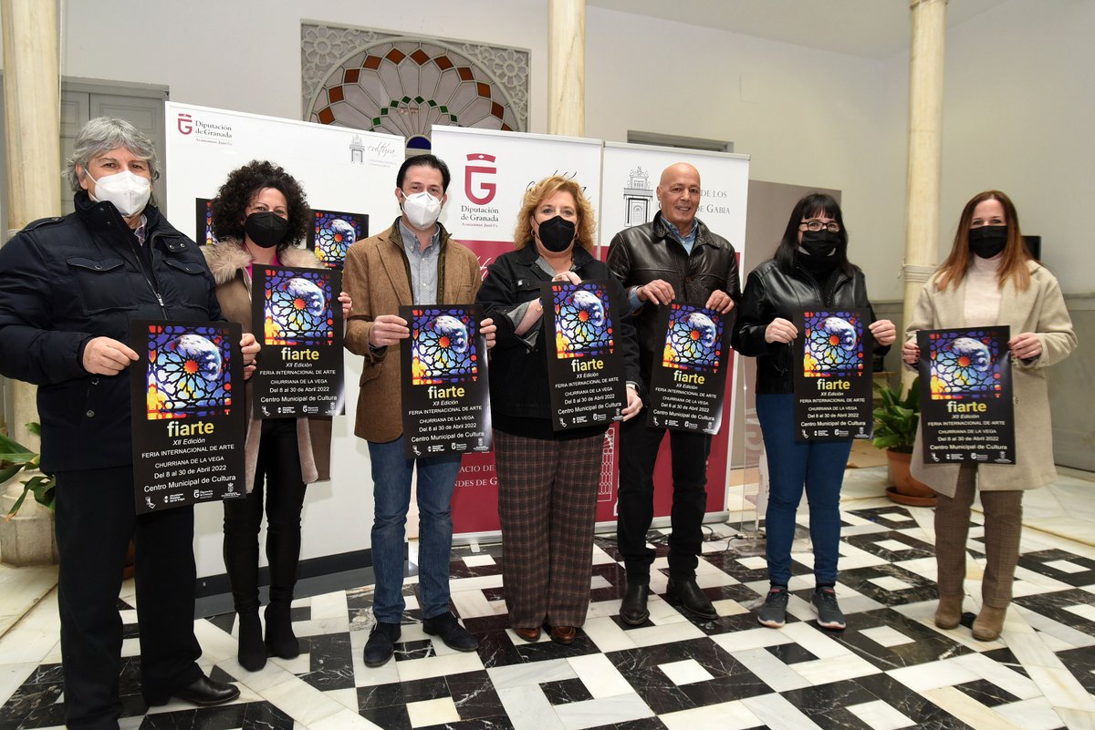 dipgra's tweet photo. 👉 Más de 160 artistas participan en la XII edición de #FIARTE
➡️ La muestra, en la que colabora la @dipgra, se podrá visitar del 8 al 30 de abril en la sala de exposiciones del Centro Municipal de Cultura de Churriana de la Vega
https://t.co/cEWBayvAsk https://t.co/x0hBk0jHSZ