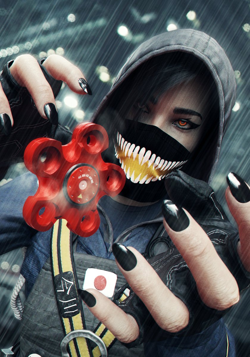 Word2_doc's tweet photo. Primed
Based on an artwork made by @IFrAgMenTIx and featuring adjusted @akaSavvji 's mask design. Author of the pellet model is @linkxk64
#Hibana #R6Community https://t.co/oAaTupN8bF