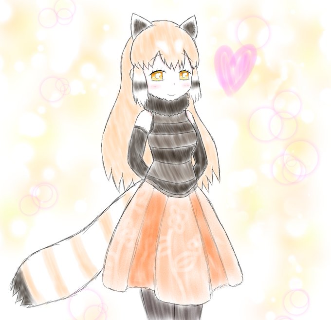 レッサーパンダのtwitterイラスト検索結果